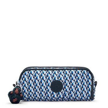 Bolsas Kipling Gitroy Classic Printed Pencil Case Azules | MX 1899VR